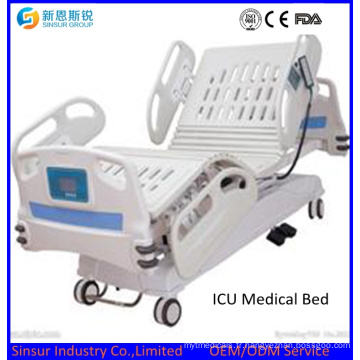 Hôpital électrique multi-fonctions médical ICU Nursing Bed